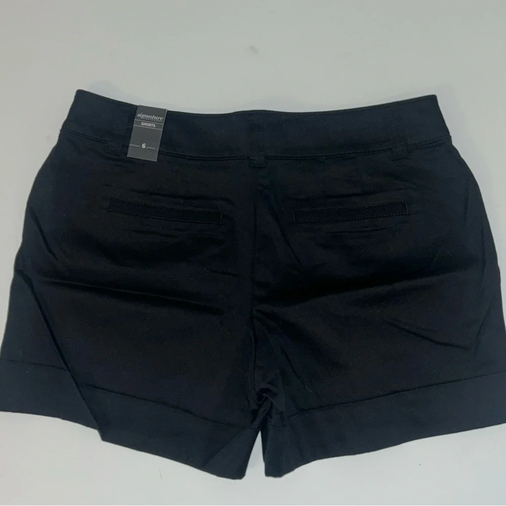 NWT White House Black Market black cuffed Classic Preppy Signature Shorts size 6 - Picture 4 of 7